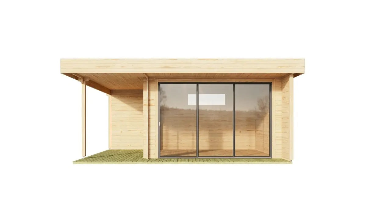 Tuinhuis Alu Relax 70 - 14m² + 13m² (terras)