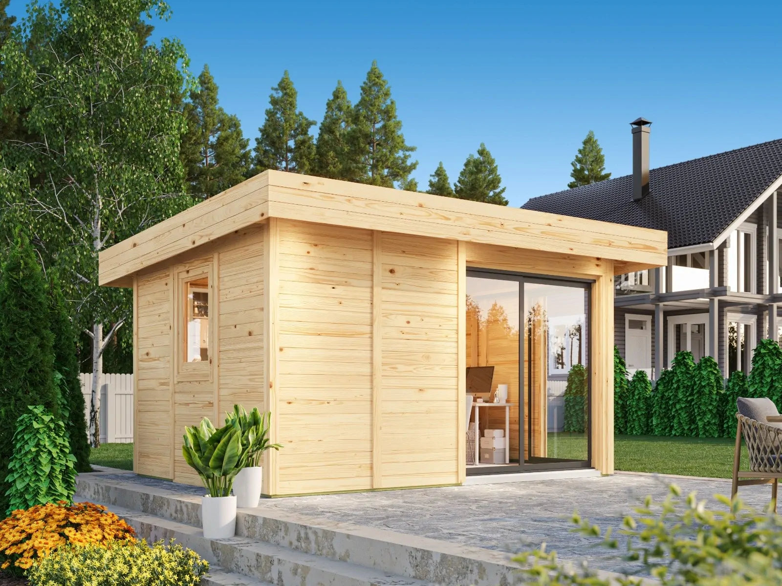 Tuinhuis Annabel 19 C | 4,8 x 3,8 m