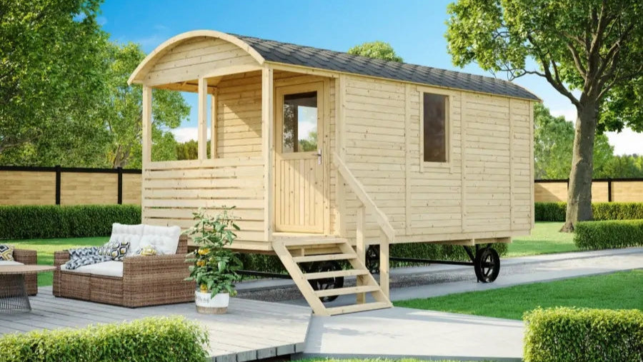 Hipowagen - 13m² + 3m² (Terrasse)