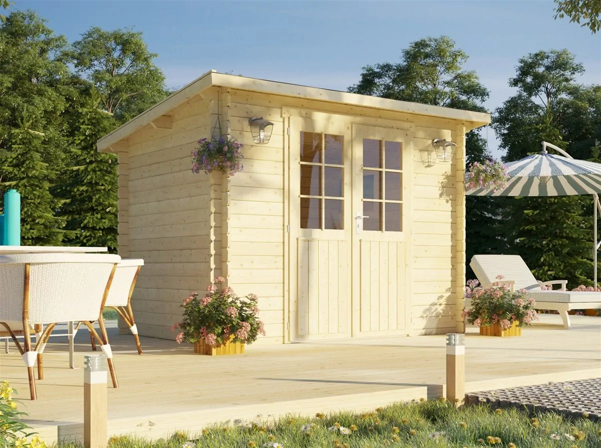Berging Annika - 2,7 x 1,8 m - 4,6 m²