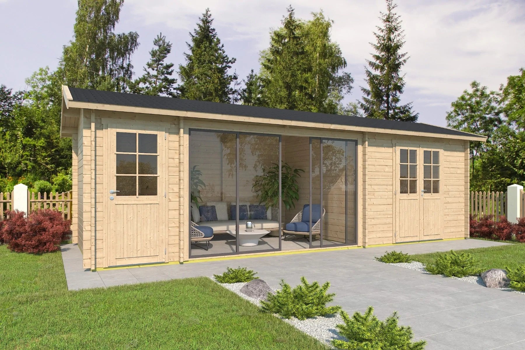 Tuinhuis Mikelli 44 - 11 m²