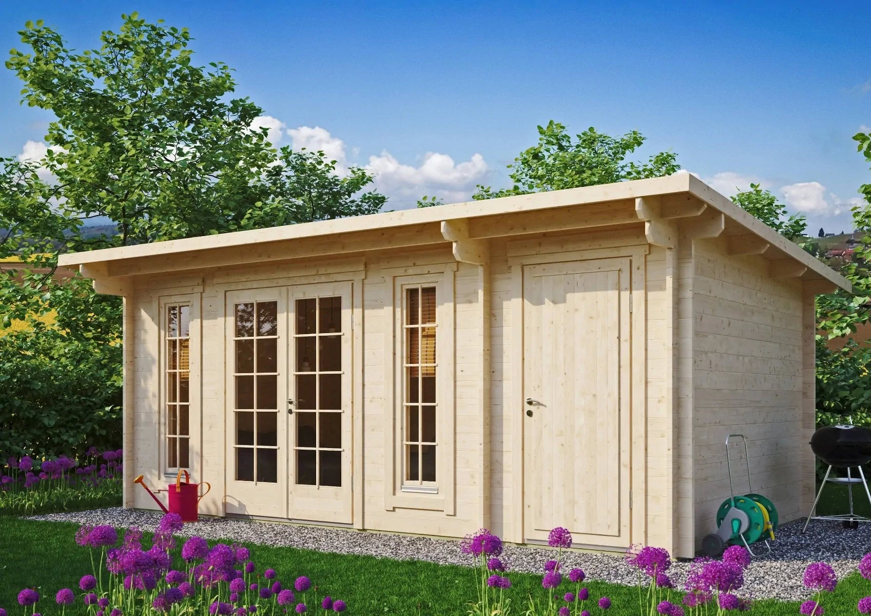 Berging Jacob - 5,7 x 3 m - 12 m²