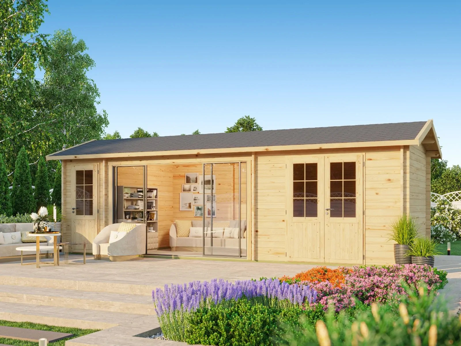 Tuinhuis Mikelli 44 - 11 m²