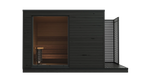 Plug-and-Play-Sauna mit Elektroheizung | 2,2 x 3,2 m 