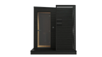 Plug-and-Play-Sauna mit Elektroheizung | 2,2 x 3,2 m 
