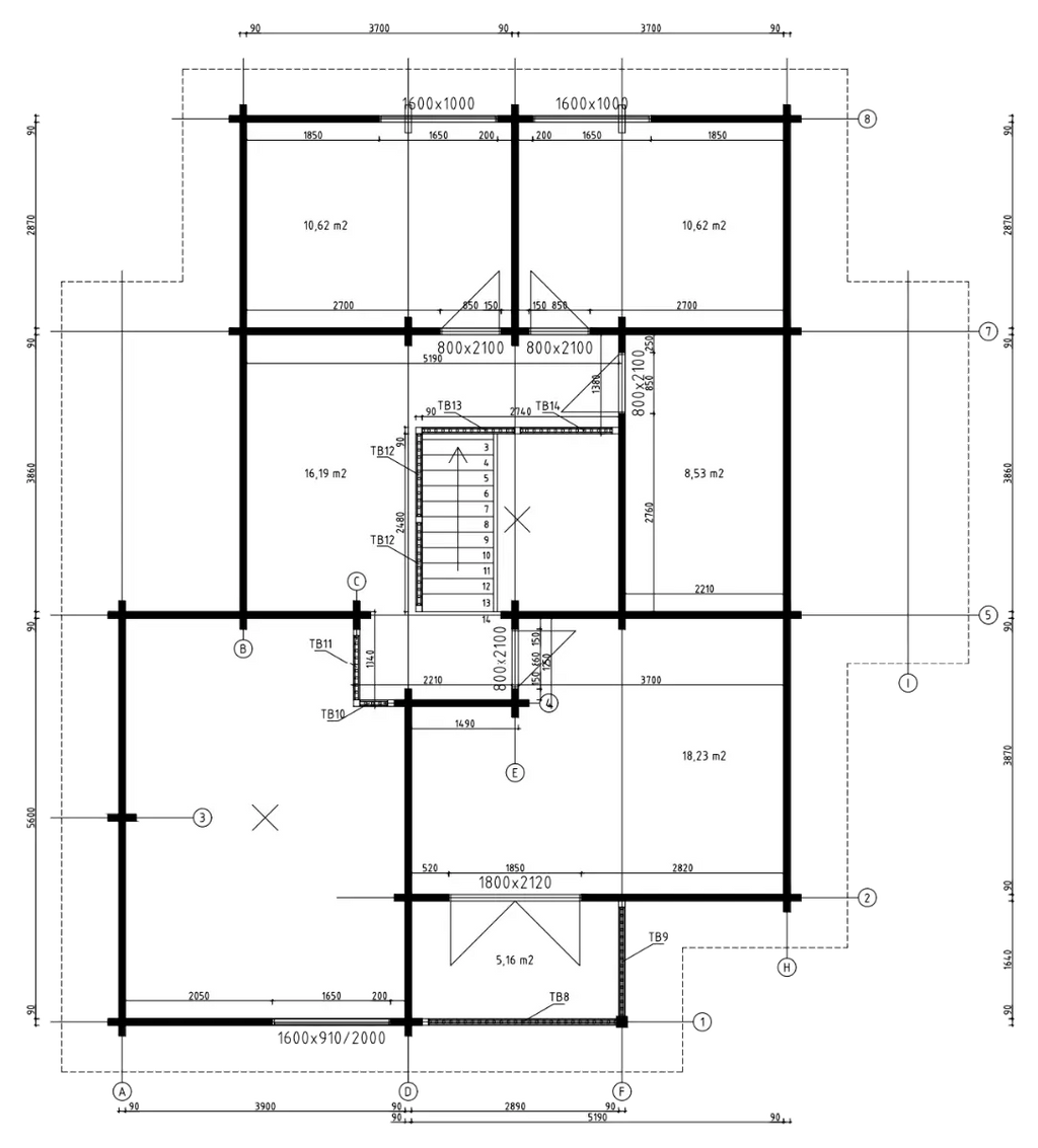 Lodge Olivia 90 - 178m² + 45m² (terras)