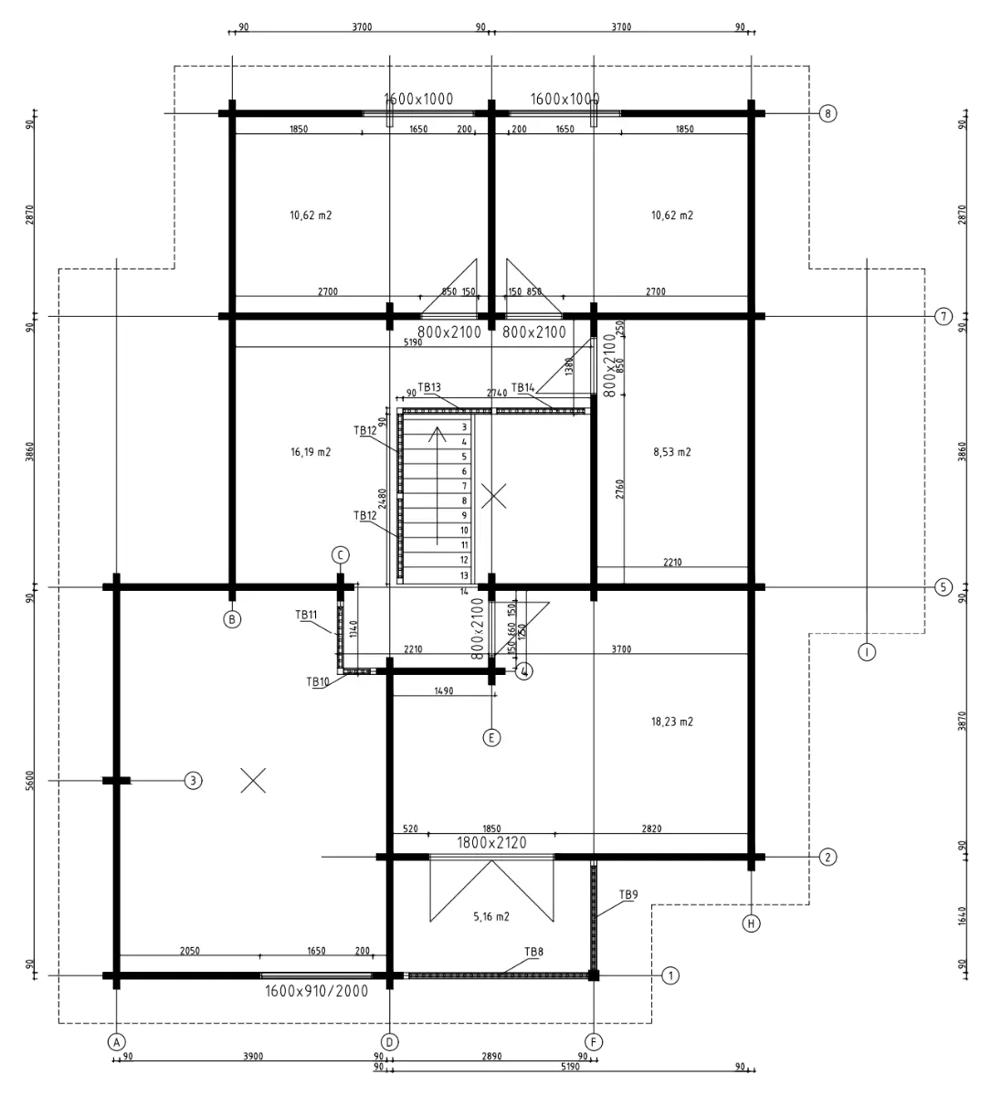 Lodge Olivia 90 - 178m² + 45m² (terras)