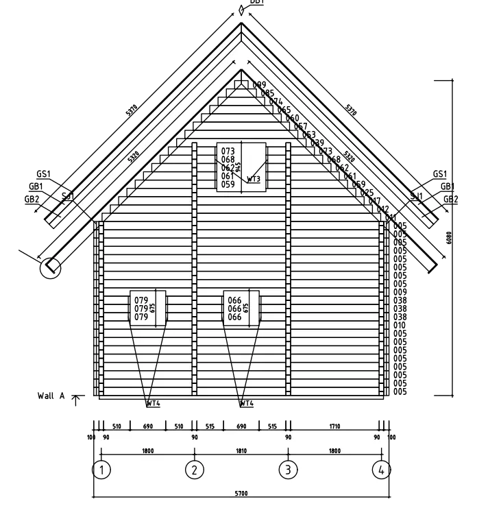 Lodge Aurora 90 - 68m² + 18m² (terras)