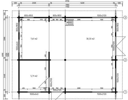 Vakantiehuis Skov 70 – 64m²