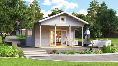 Tuinhuis Regal 44 – 27m² + 9m² (terras)