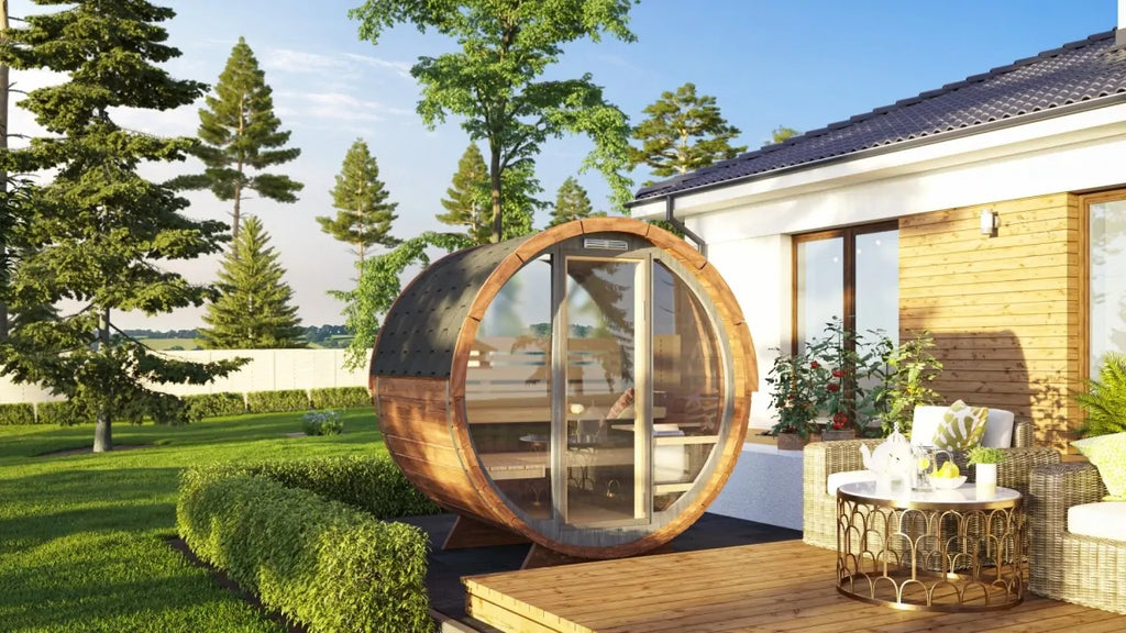 Barrel Sauna Leo | Ø 200 cm x 160 cm