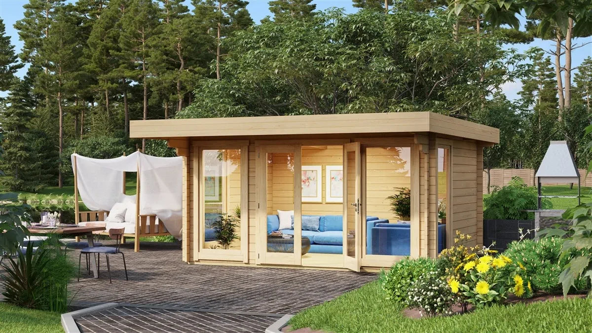 Tuinhuis Barbara 44 A - 4,35 x 3,5 m