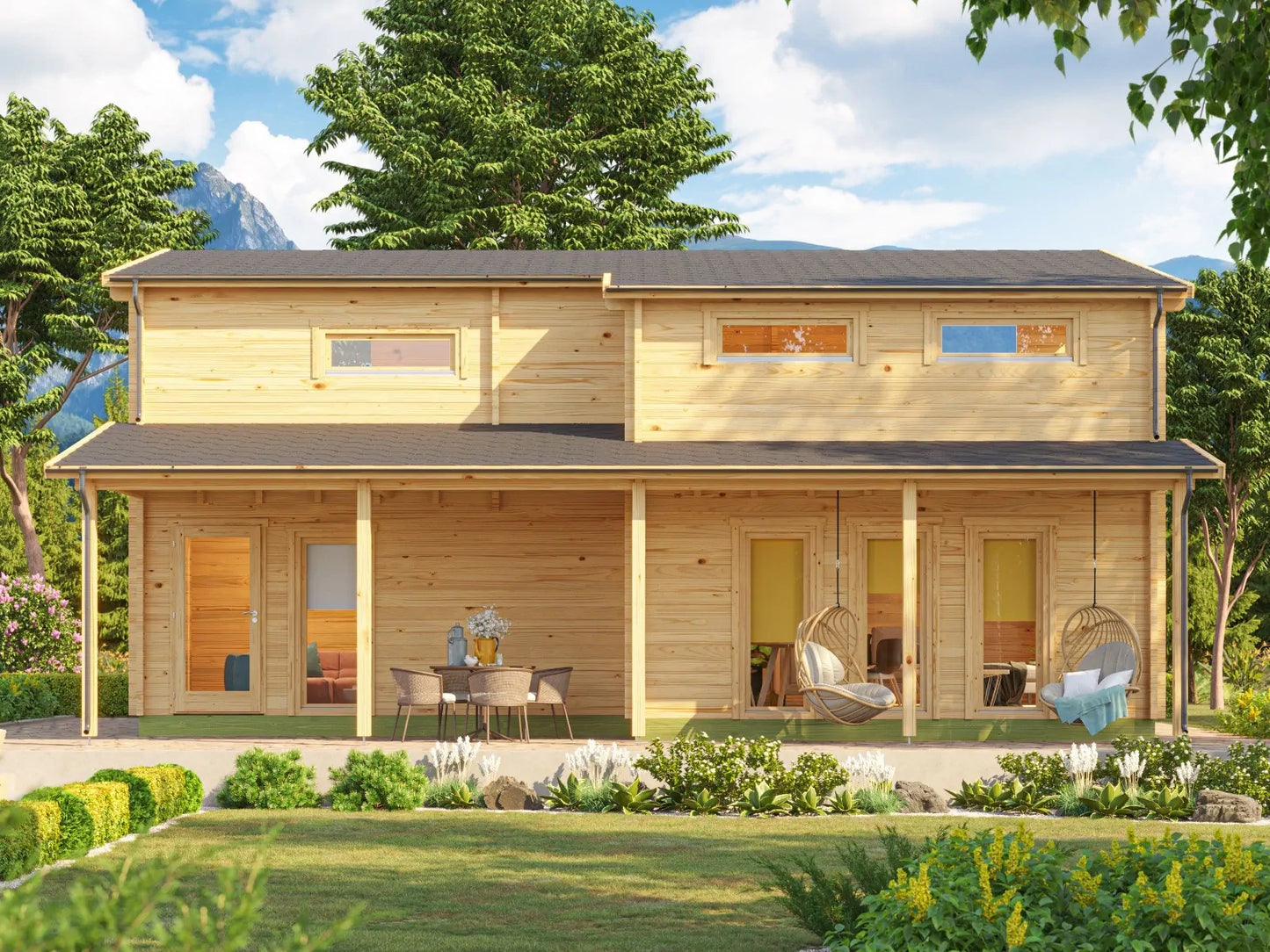 Lodge Mercy 70 - 97m² + 21m² (terras)
