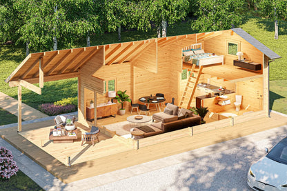 Lodge Horizon 70 – 43m² + 14m² (terras)