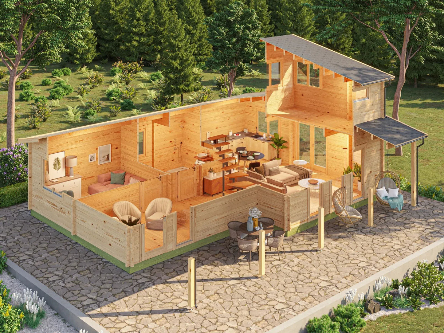 Lodge Mercy 70 - 97m² + 21m² (terras)