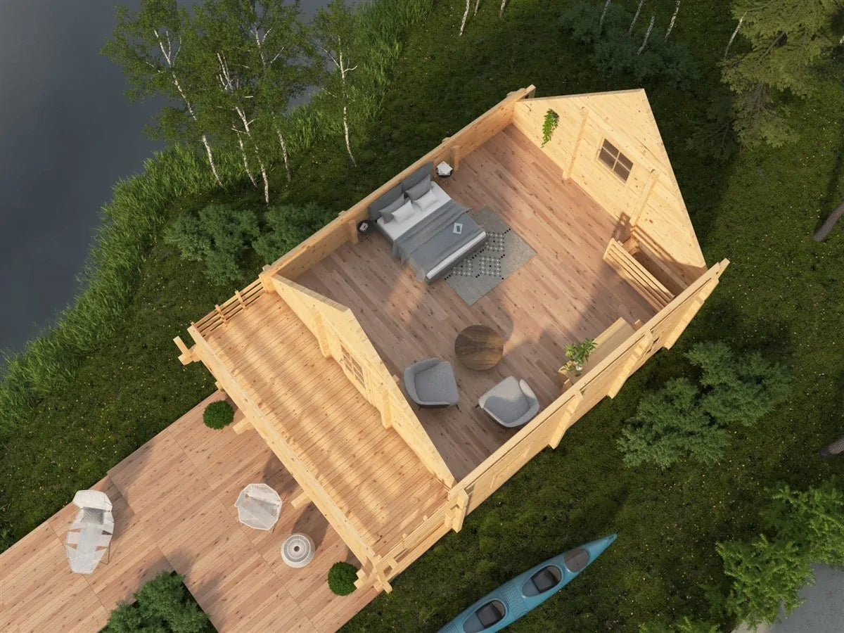 Lodge Aurora 90 - 68m² + 18m² (terras)
