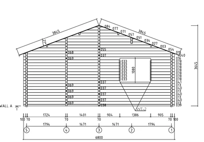 Tuinhuis Malta 70 – 39m² + 7m² (terras)