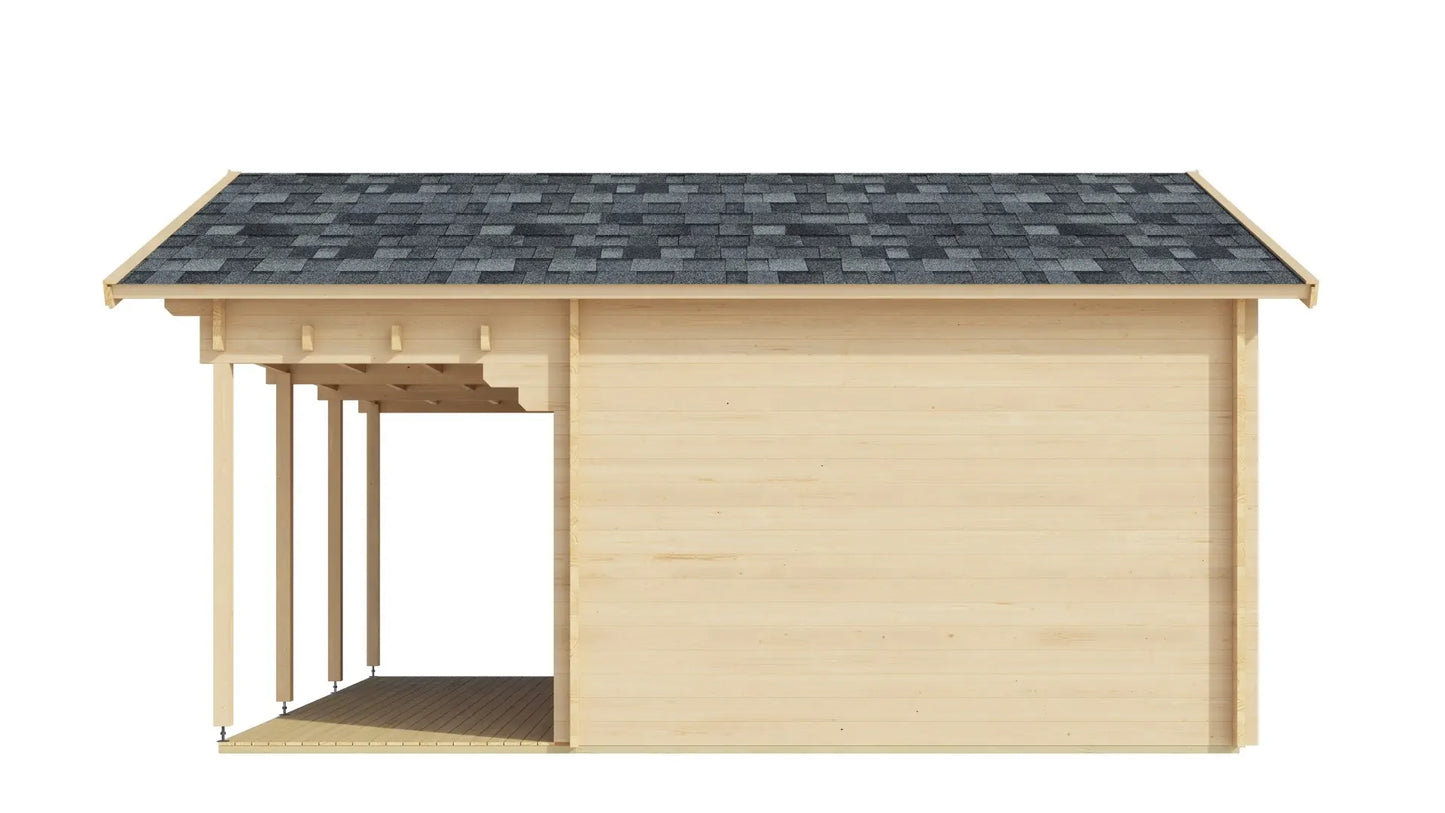 Tuinhuis Regal 44 – 27m² + 9m² (terras)