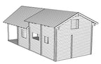 Lodge Horizon 70 – 43m² + 14m² (terras)