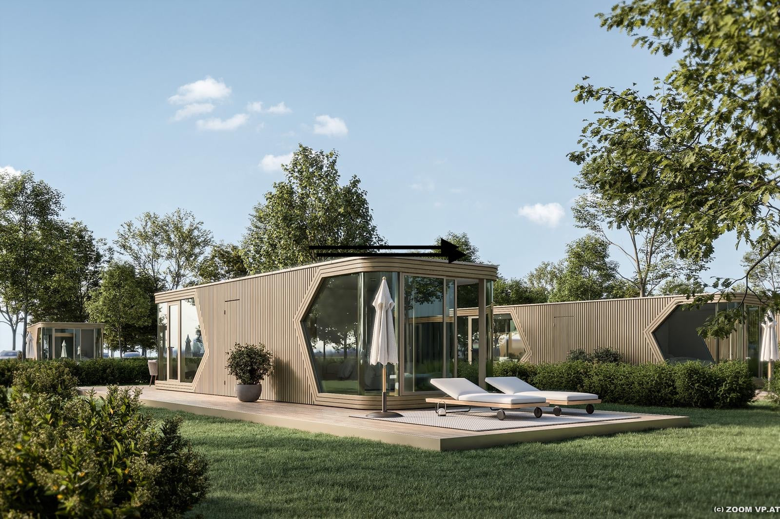 Modulair Capsule Deluxe - 11500 x 3300
