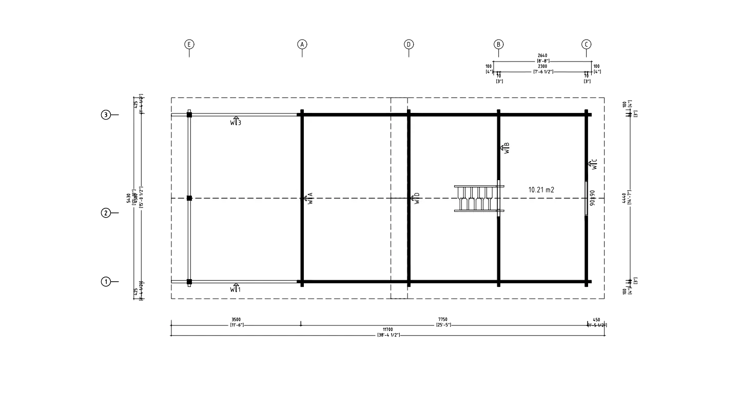 Lodge Horizon 70 – 43m² + 14m² (terras)