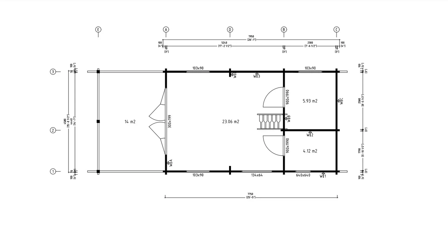 Lodge Horizon 70 – 43m² + 14m² (terras)