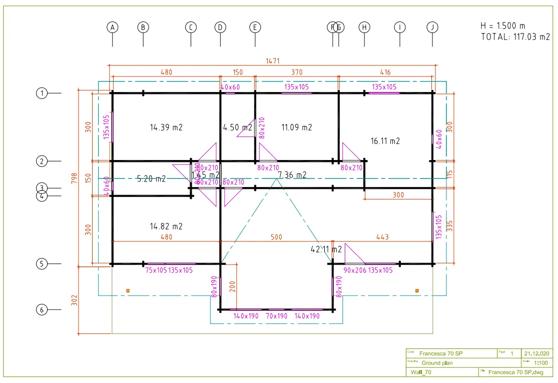 Lodge Ivy 70 - 116 m²