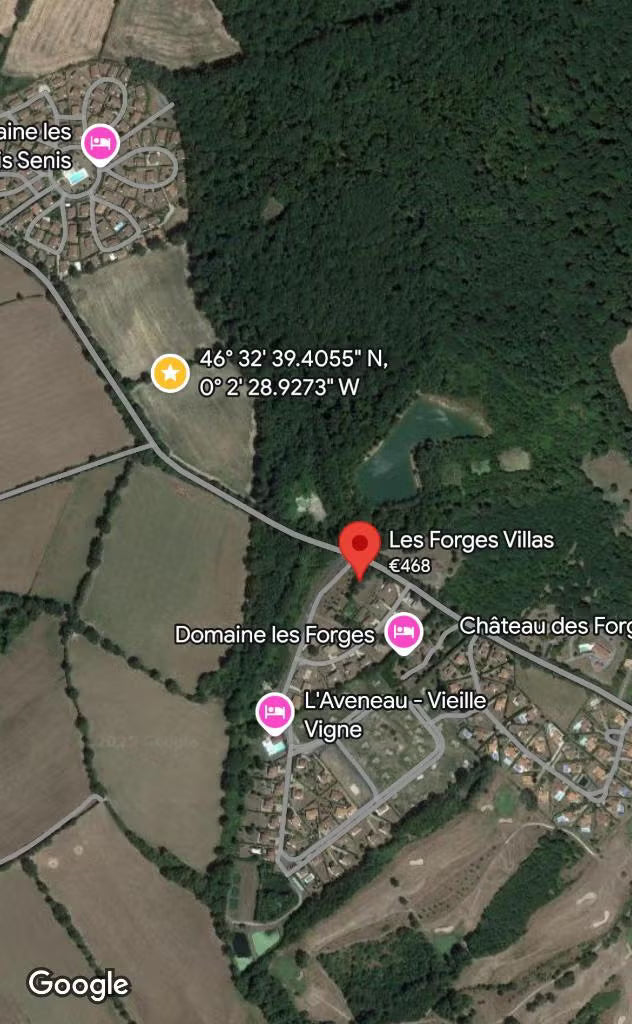 Bouw je eigen (vakantie)huis of ontwikkel een villawijk in Les Forges, Frankrijk!
