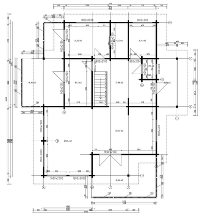 Lodge Olivia 90 - 178m² + 45m² (terras)