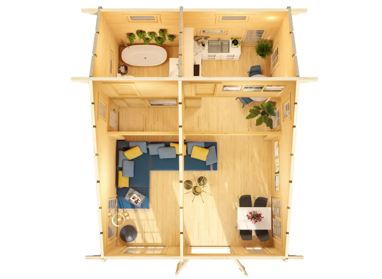 Vakantiehuis Skov 70 – 64m²