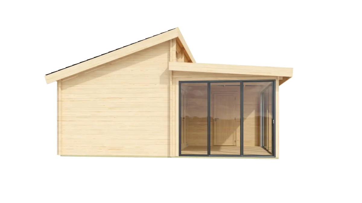 Tuinhuis Alu Comfort Panorama 70 - 40m²