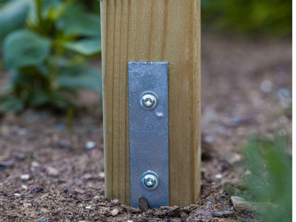Holzspielturm mit Rutsche GIANT 