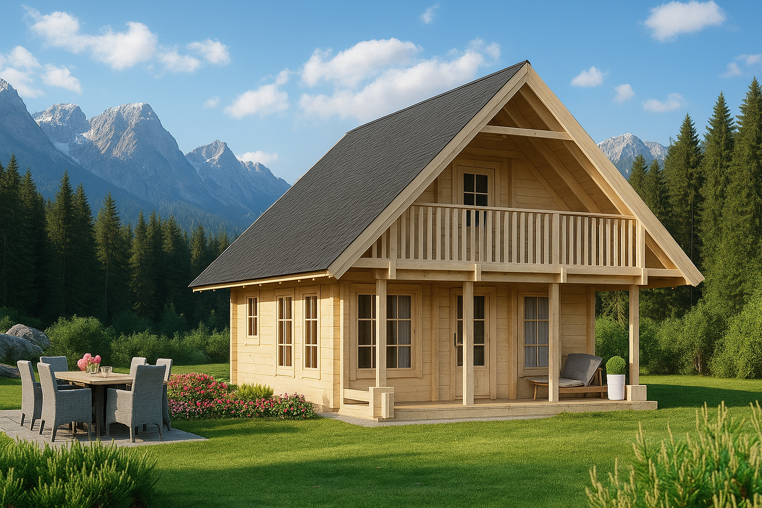 Lodge Aurora 90 - 68m² + 18m² (terras)