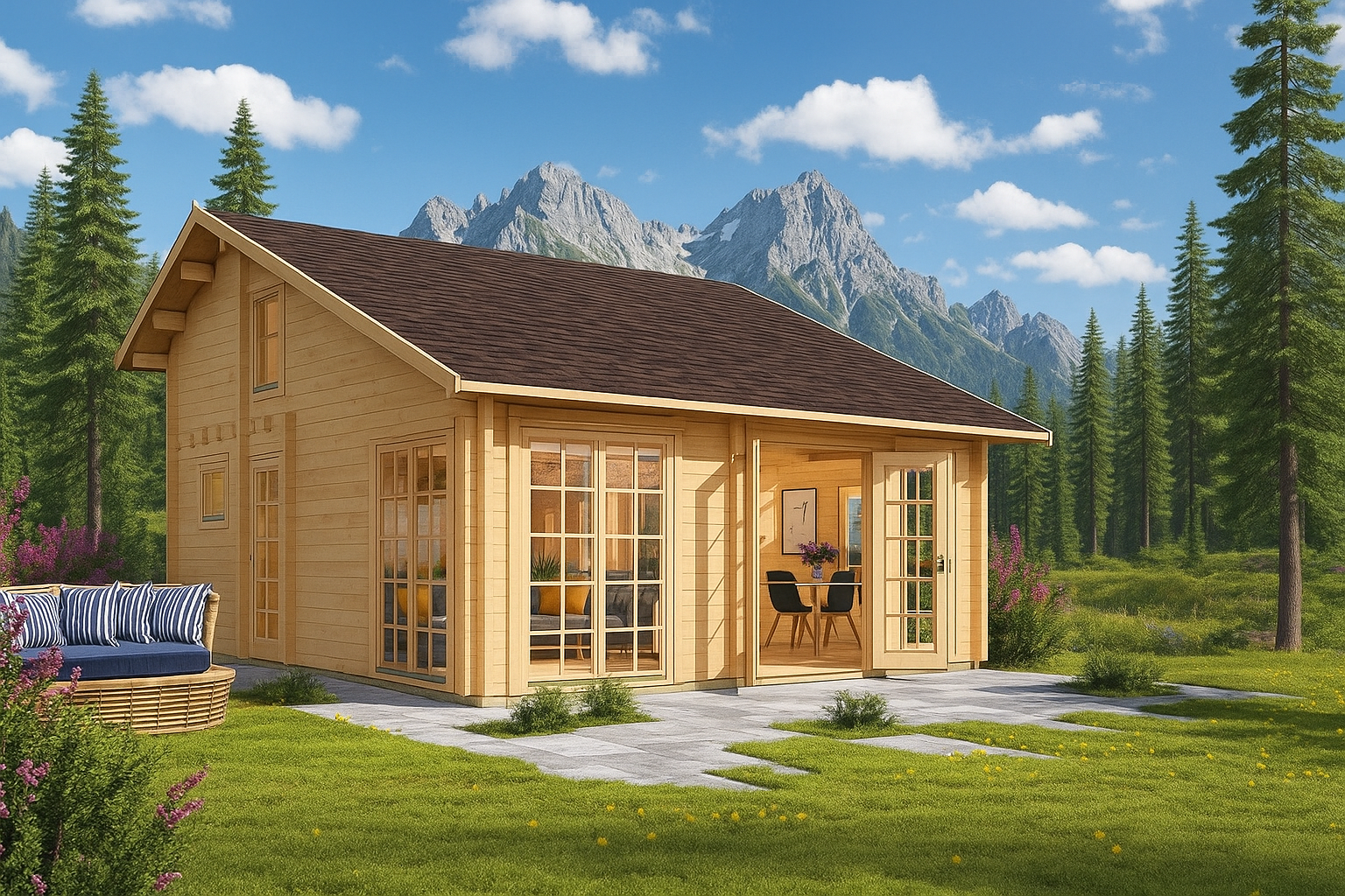 Vakantiehuis Skov 70 – 64m²