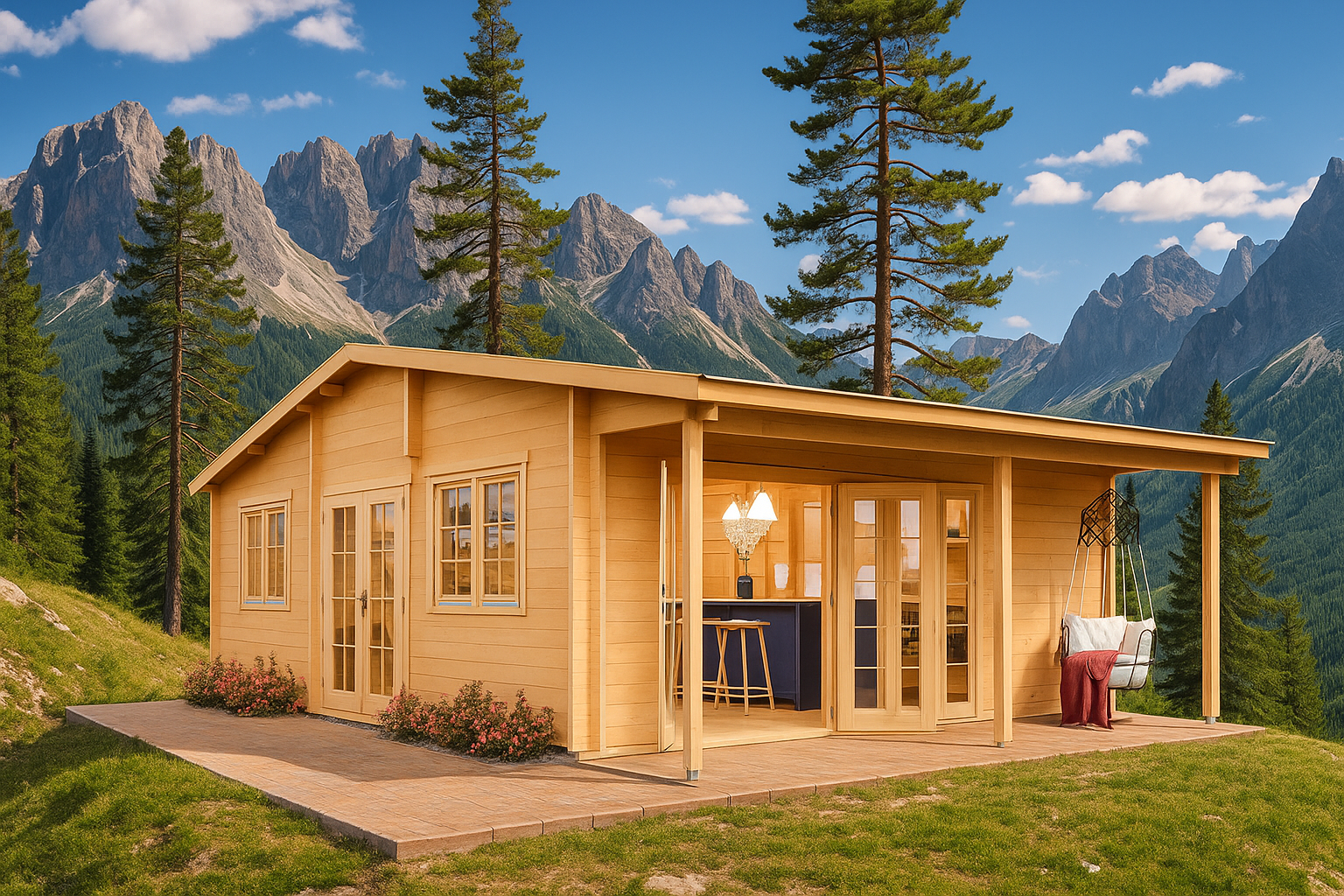 Lodge Bente 70 – 41m² + 7m² (terras)