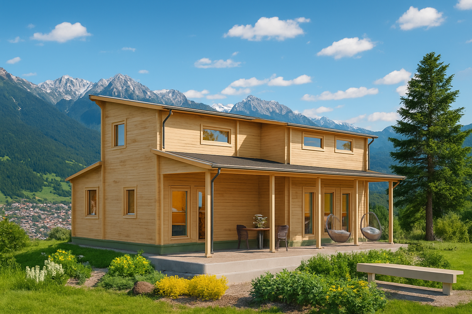 Lodge Mercy 70 - 97m² + 21m² (terras)
