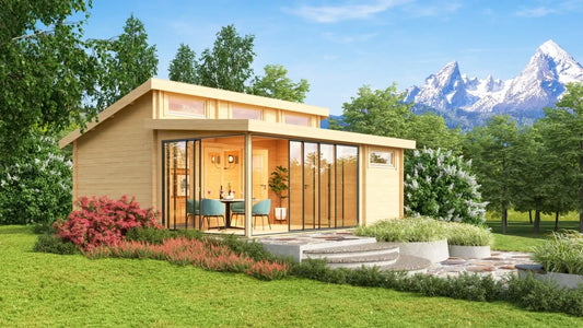 Tuinhuis Alu Comfort Panorama 70 - 40m²