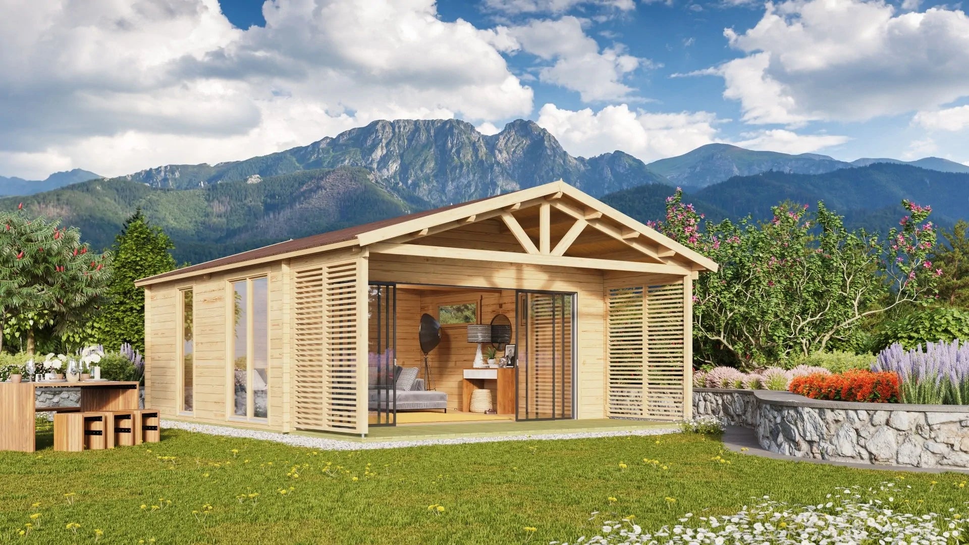 Tiny House Arosa 70 – 32m² + 11m² (Terrasse) 