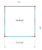 Tiny House Arosa 70 – 32m² + 11m² (Terrasse) 