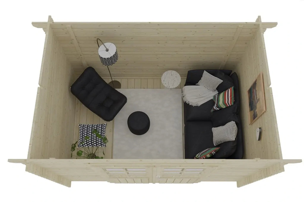Berging Annika - 2,7 x 1,8 m - 4,6 m²