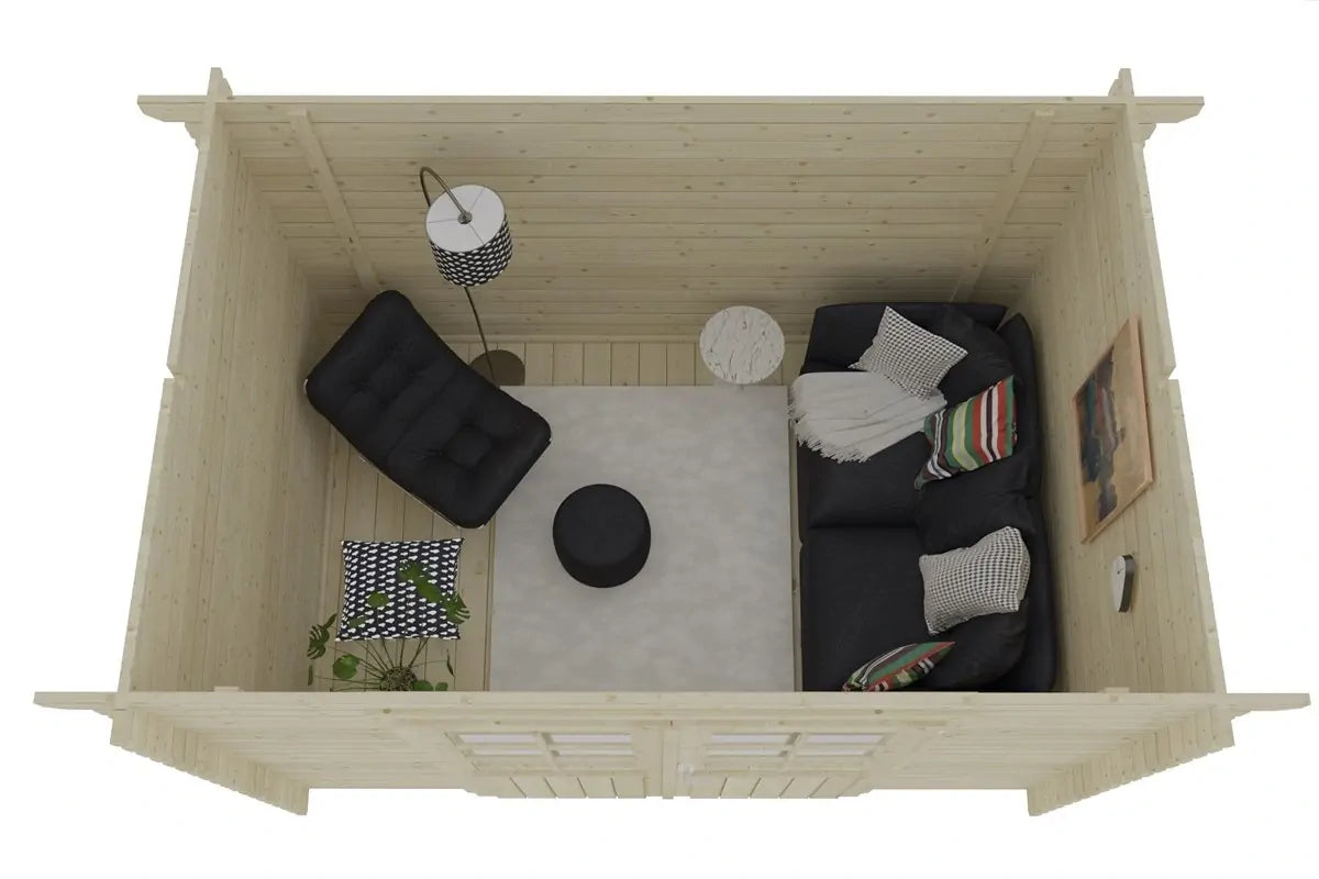 Berging Annika - 2,7 x 1,8 m - 4,6 m²
