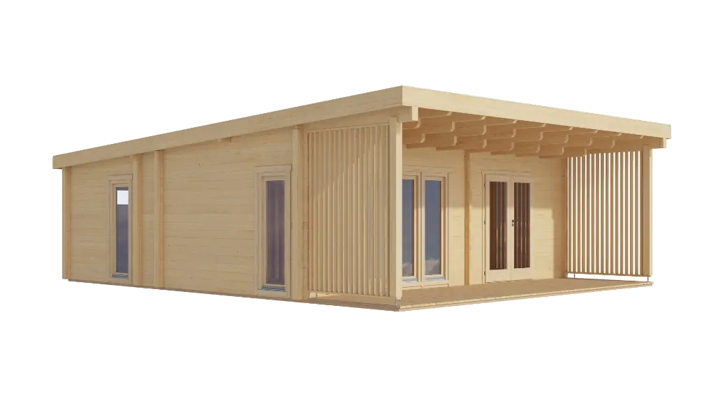 Lodge Arhus 70 - 46m² + 13m² (terras)