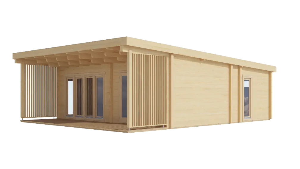 Lodge Arhus 70 - 46m² + 13m² (terras)