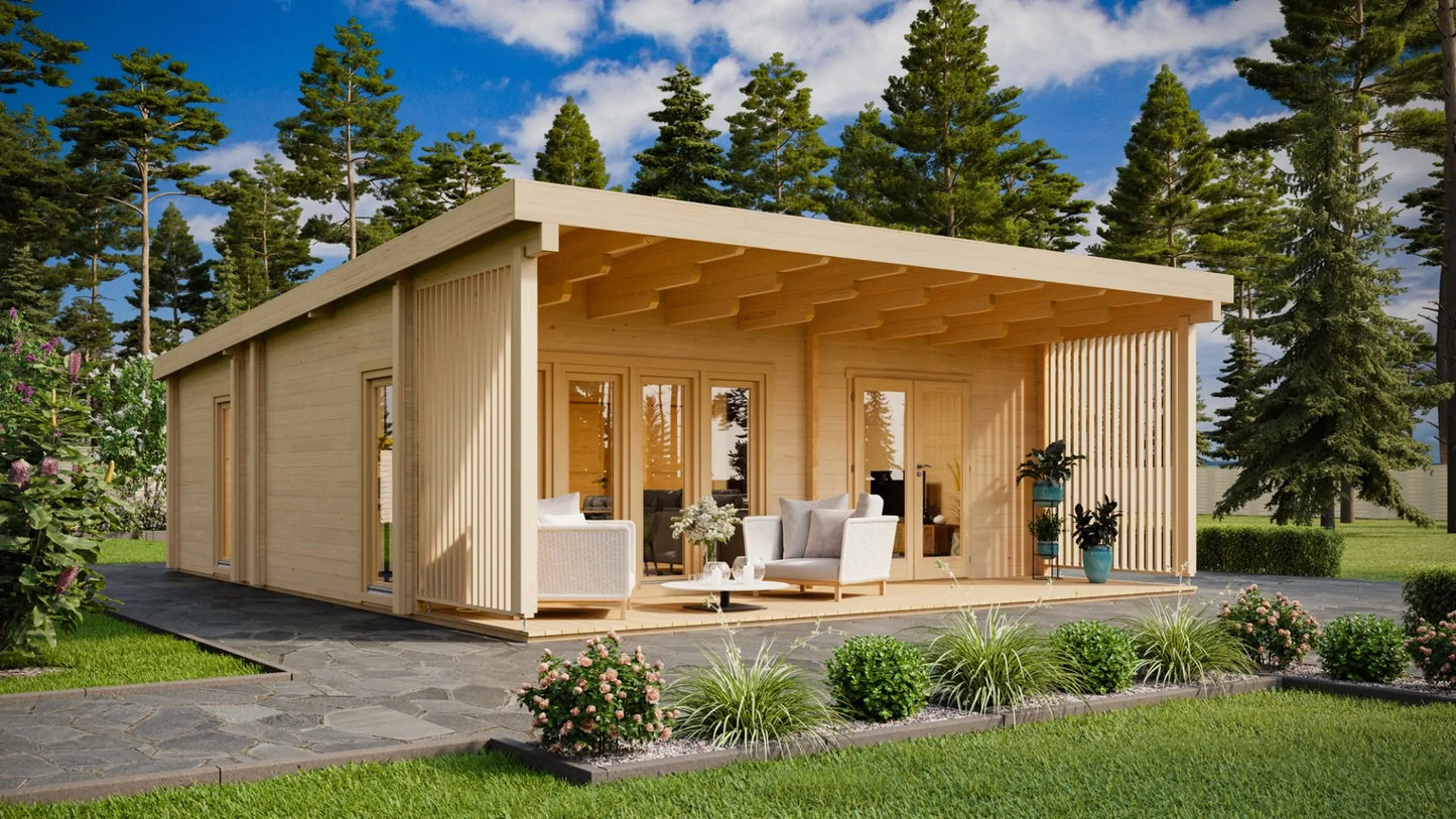 Lodge Arhus 70 - 46m² + 13m² (terras)