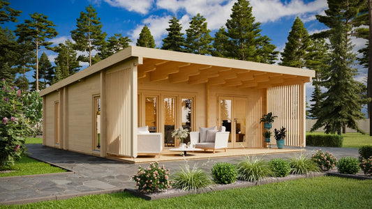 Lodge Arhus 70 - 46m² + 13m² (terras)