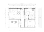 Lodge Bendy 70 - 61m² + 15m² (Terrasse)