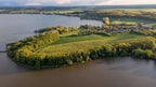 30.928 m2 großes offizielles Baugrundstück auf einer Halbinsel in Ostböhmen