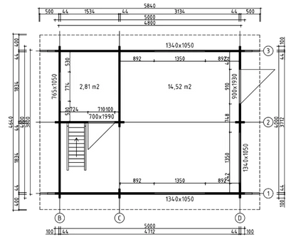 Tuinhuis Avignon 44 – 34 m²