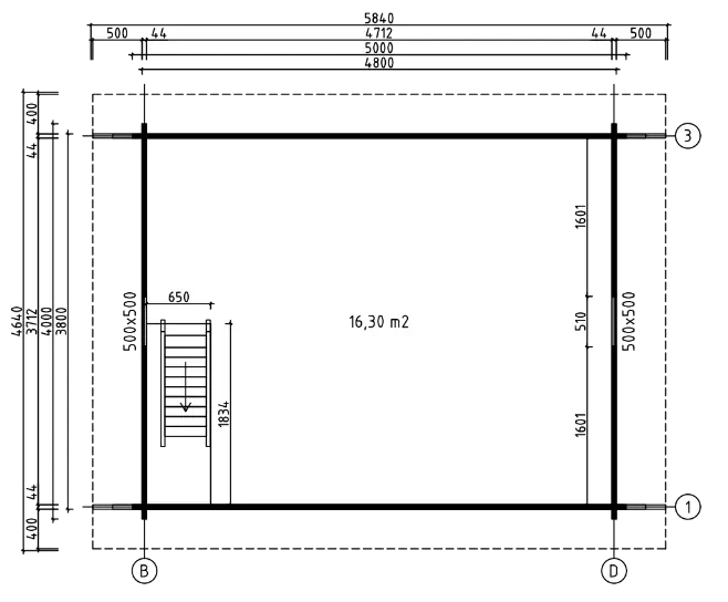 Garden house Malta 70 – 39m²