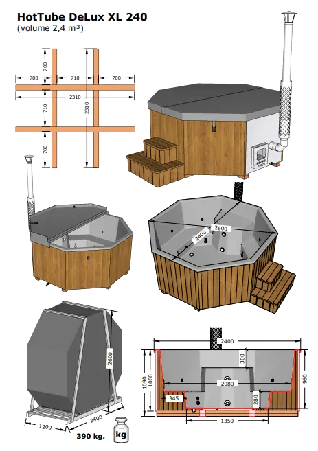 Whirlpool DeLux 240 | 240 x 240 cm